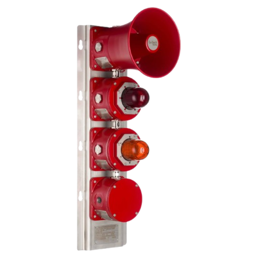 Combinaison sonore et lumineux antidéflagrant CSE-SB125-X- INOX